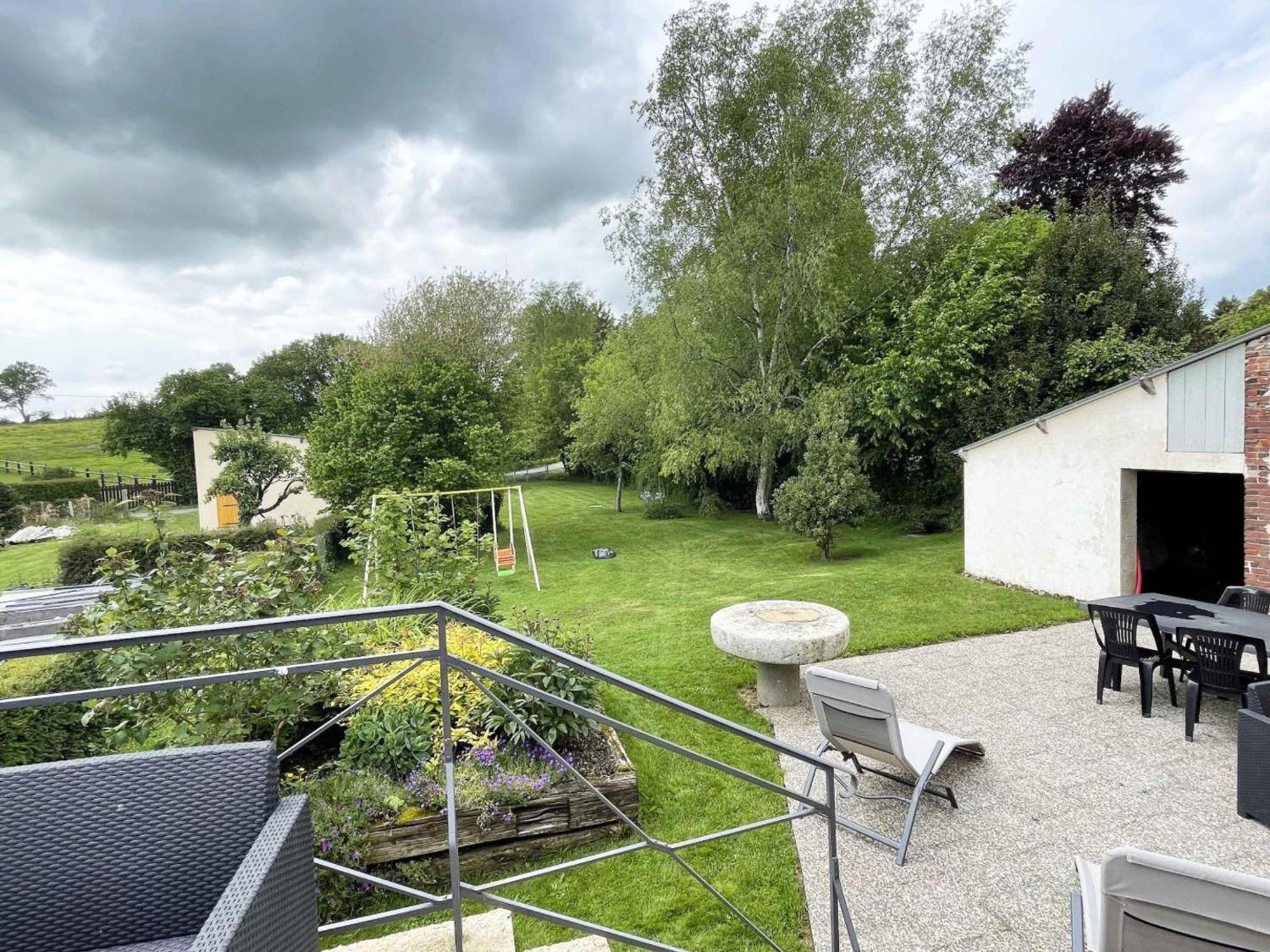 Maison Percheronne Spacieuse Avec Billard, Babyfoot, Et Jardin Clos, Animaux Bienvenus ! - Fr-1-497-65 La Mesniere Bagian luar foto