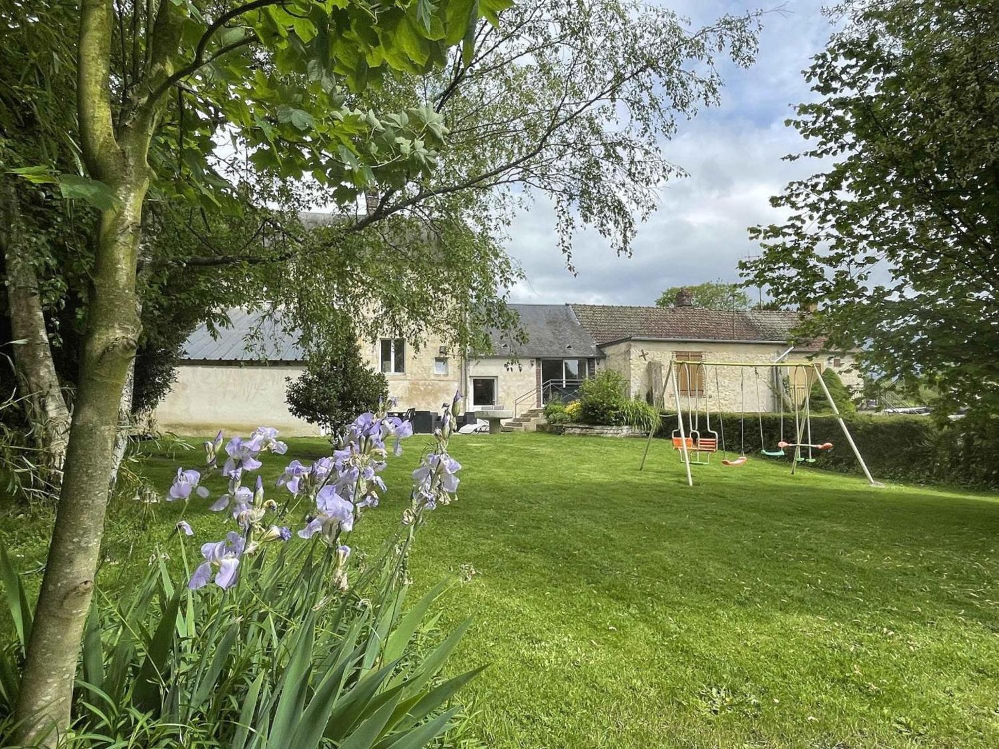 Maison Percheronne Spacieuse Avec Billard, Babyfoot, Et Jardin Clos, Animaux Bienvenus ! - Fr-1-497-65 La Mesniere Bagian luar foto