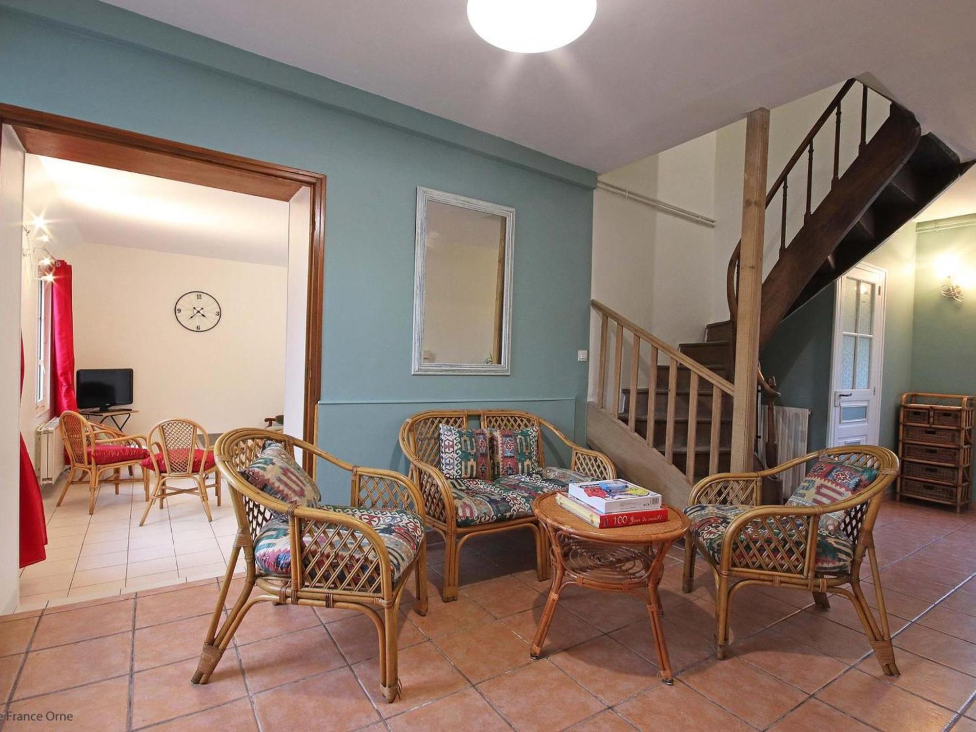 Maison Percheronne Spacieuse Avec Billard, Babyfoot, Et Jardin Clos, Animaux Bienvenus ! - Fr-1-497-65 La Mesniere Bagian luar foto